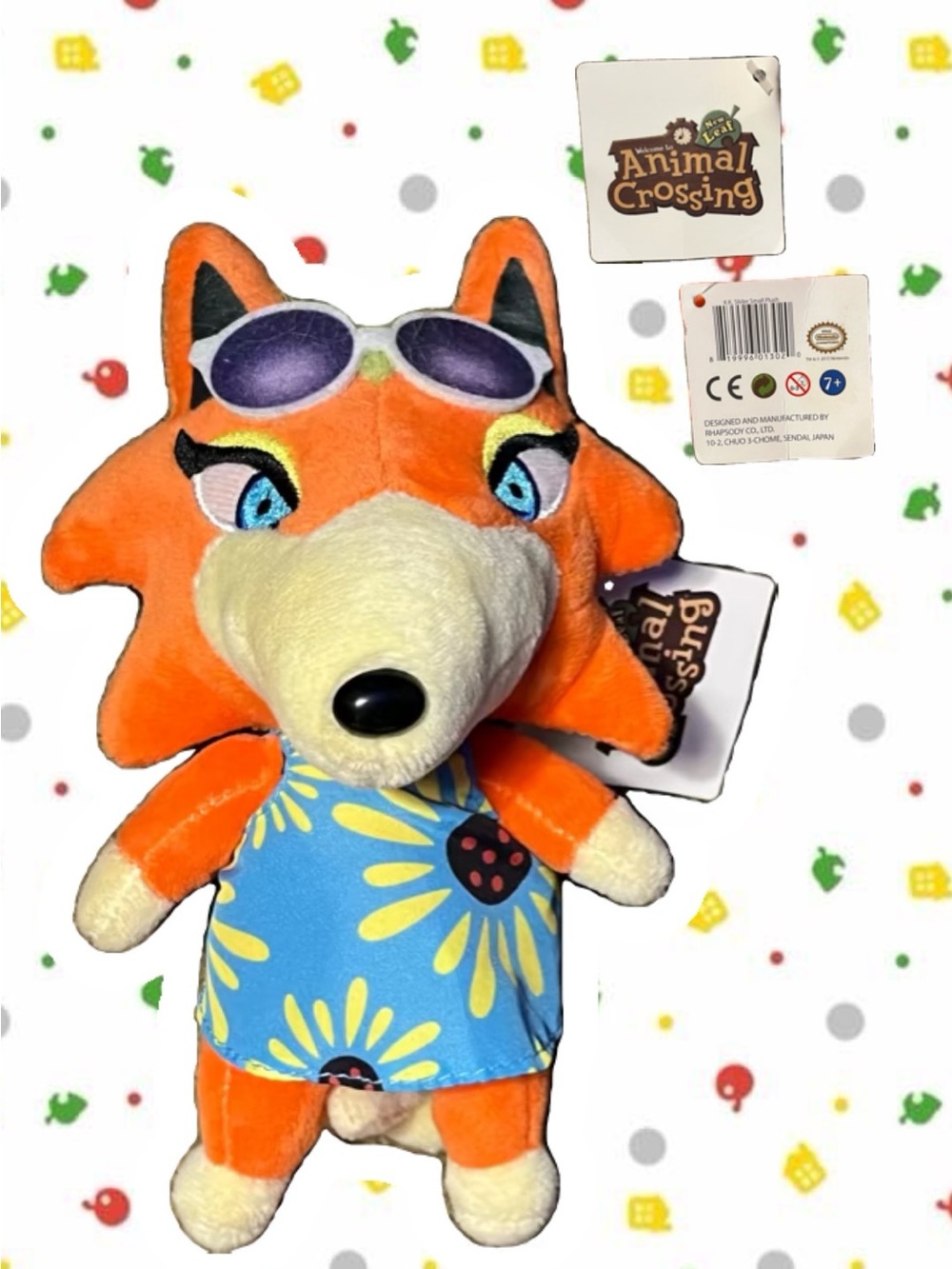 Animal crossing audie plush
